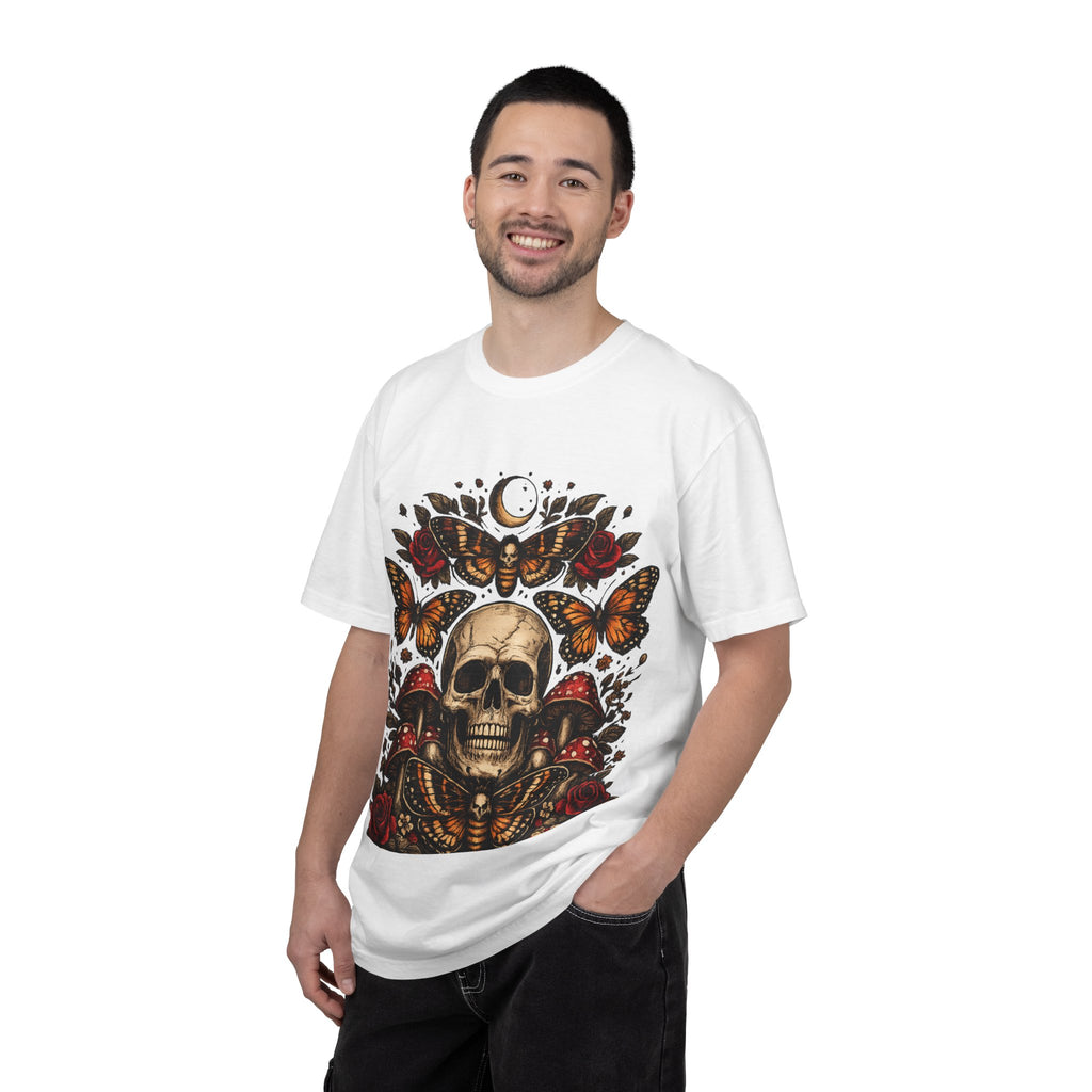 Midnight Bloom Skull Tee