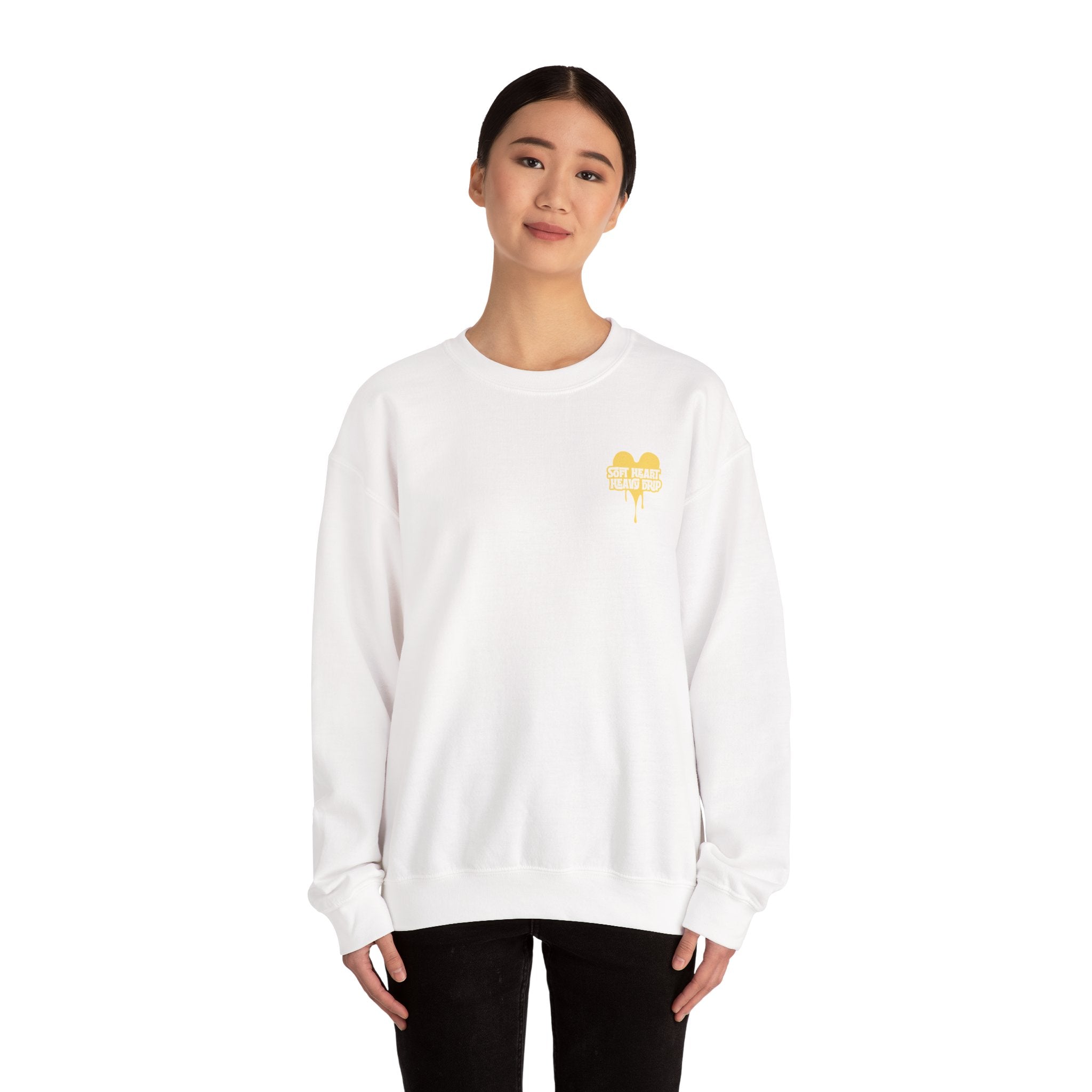 Soft Heart Heavy Drip Crewneck