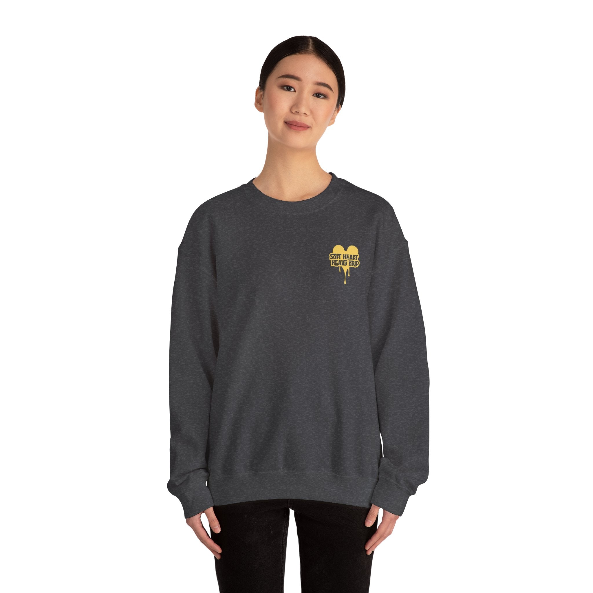 Soft Heart Heavy Drip Crewneck