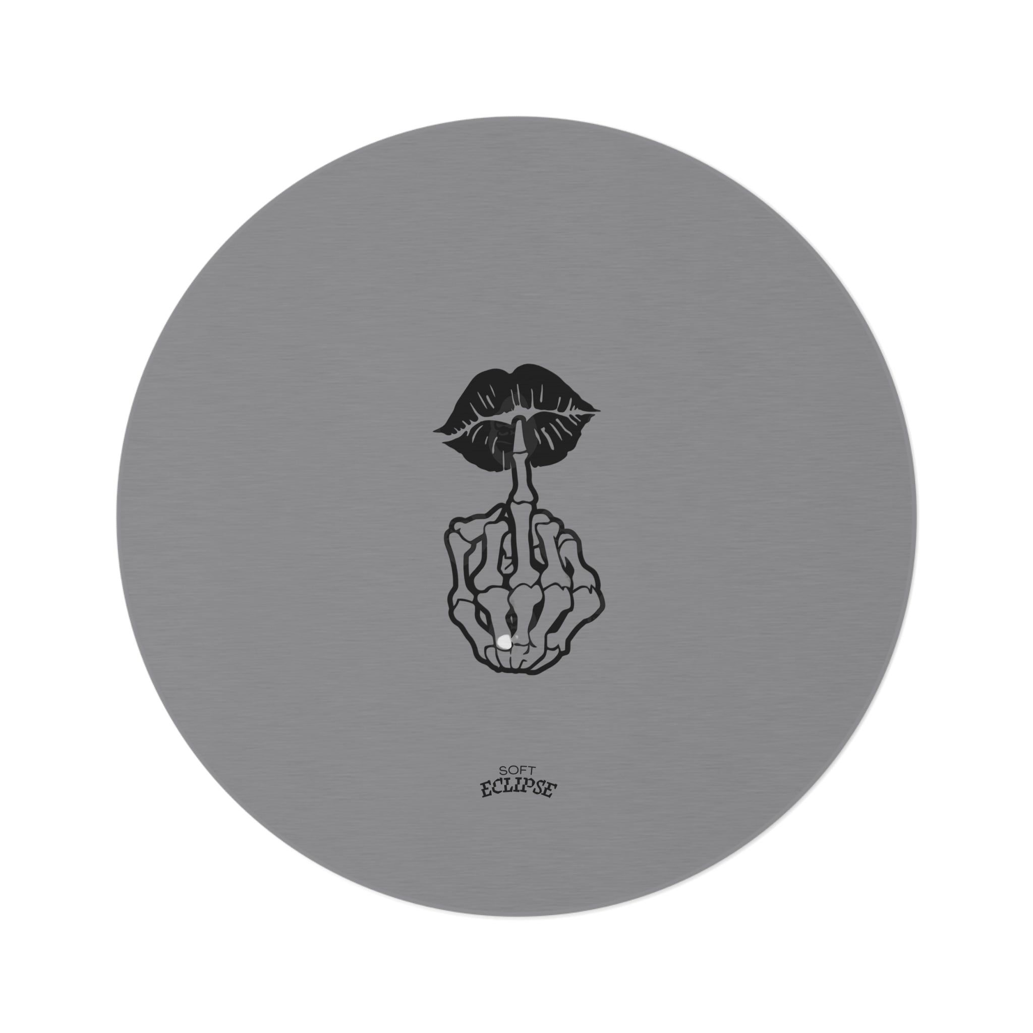 Soft Eclipse No Words Round Rug