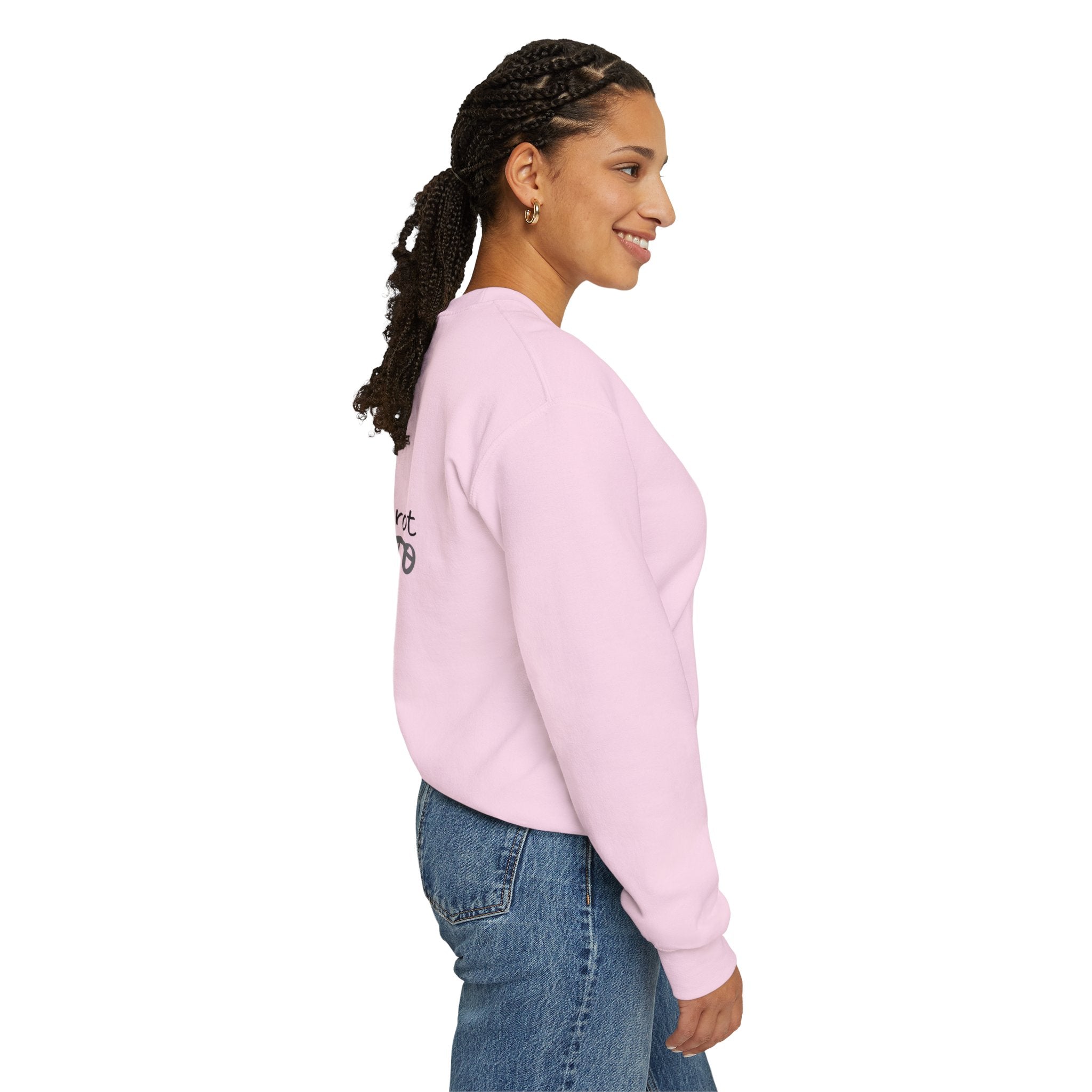Born to Bed Rot Crewneck — Forced to Exist Back Print
