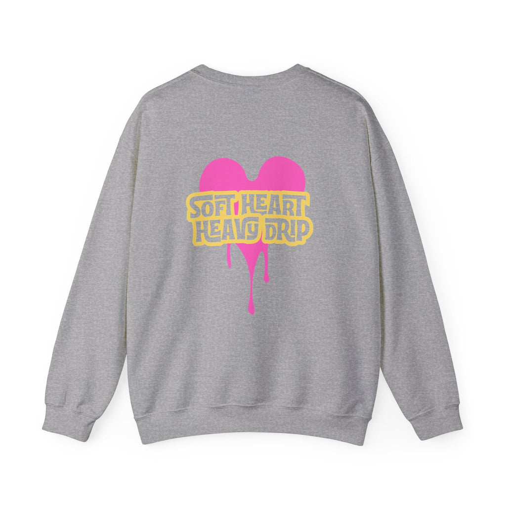 Soft Heart Heavy Drip Crewneck