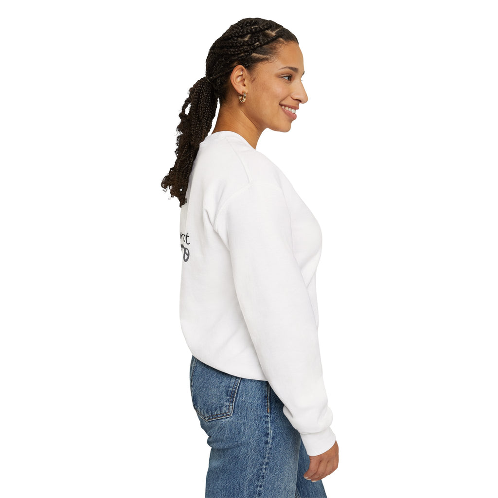 Born to Bed Rot Crewneck — Forced to Exist Back Print