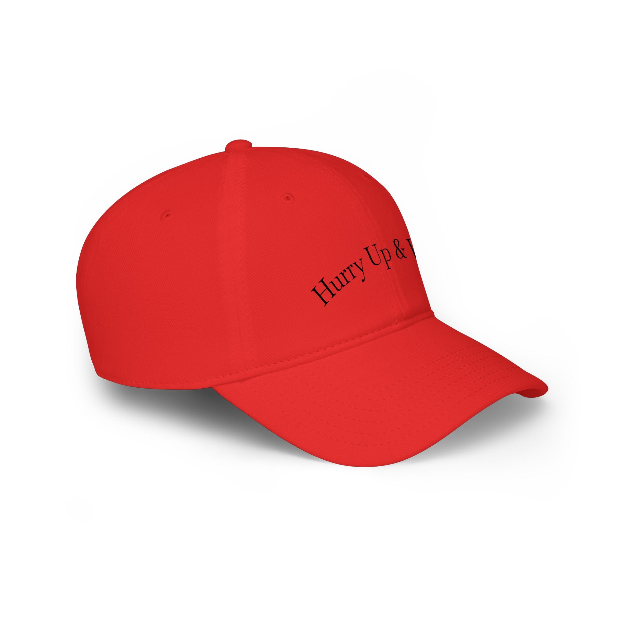 Hurry Up & Wait Baseball Cap