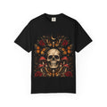 Midnight Bloom Skull Tee