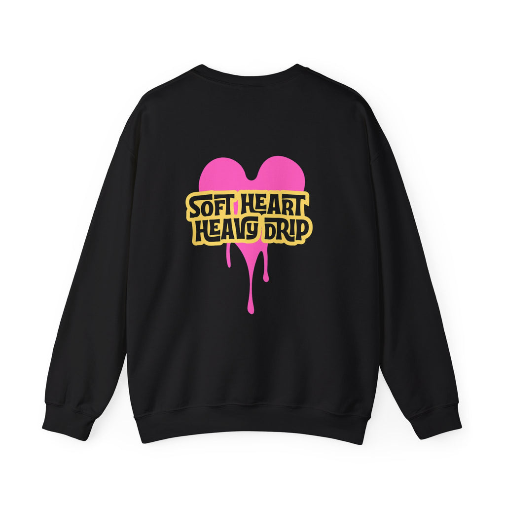 Soft Heart Heavy Drip Crewneck